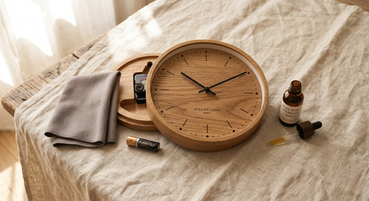 Horloge murale : comment l'entretenir pour qu'elle dure des années