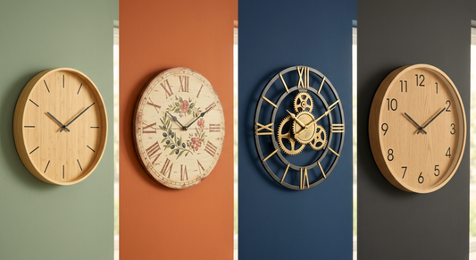 Horloge murale et couleurs de mur : comment bien les associer en 2026