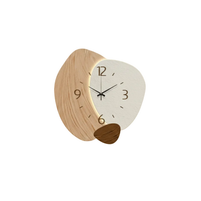Horloge Murale Design LED Discrète pour Intérieur Moderne, Silencieuse – Solenne
