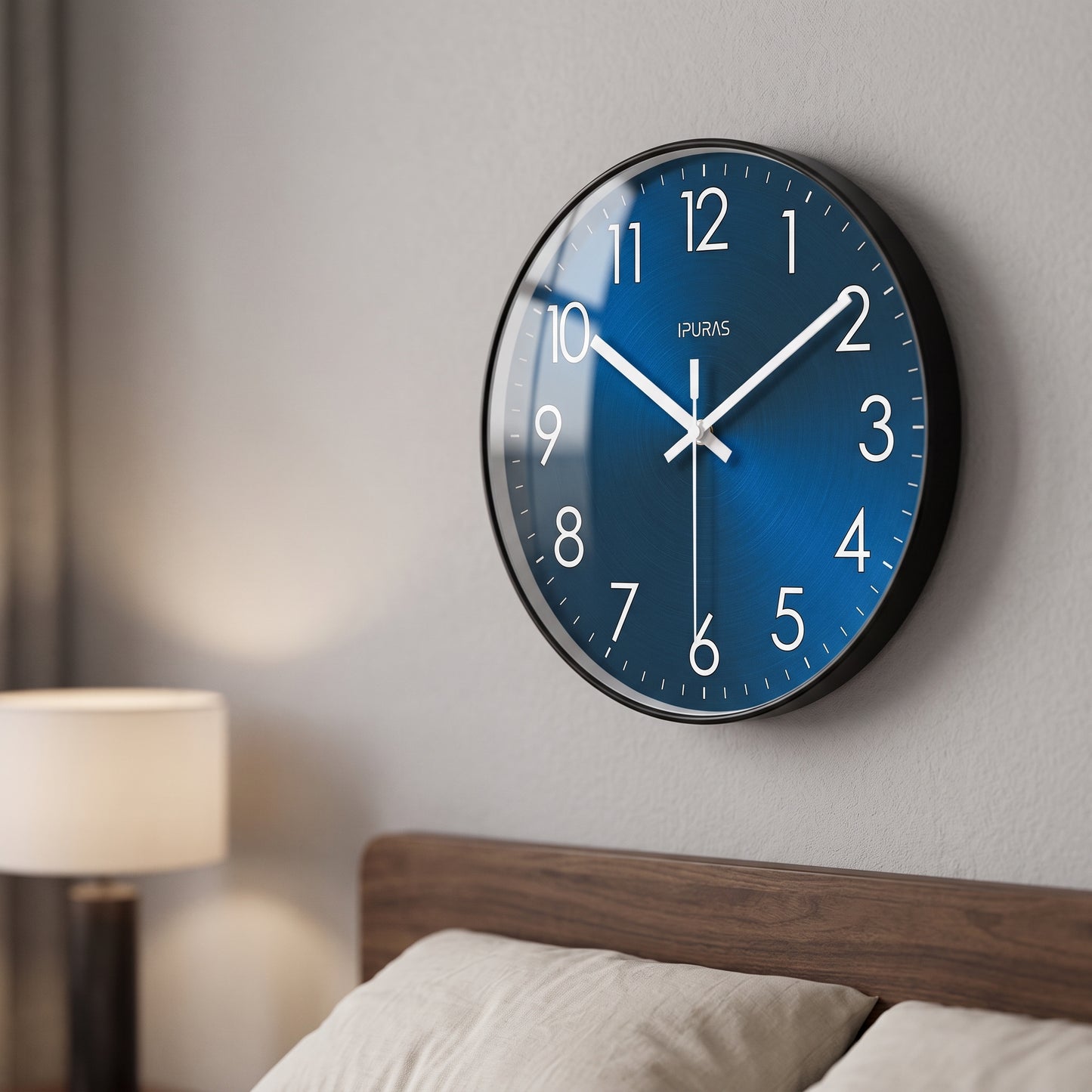 Horloge Murale Design en Verre et Cristal, Silencieuse, Élégante et Facile à Installer – Cristalio (Copie)
