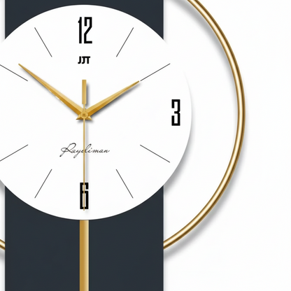 Pendule Murale Moderne à Suspendre, Décorative et Élégante en Grand Format – Elvaris