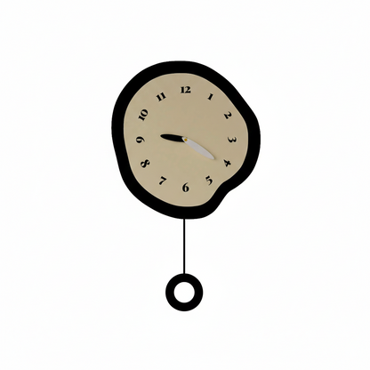 Horloge Murale Design Scandinave en Acrylique, Silencieuse et Analogique – Clasqua