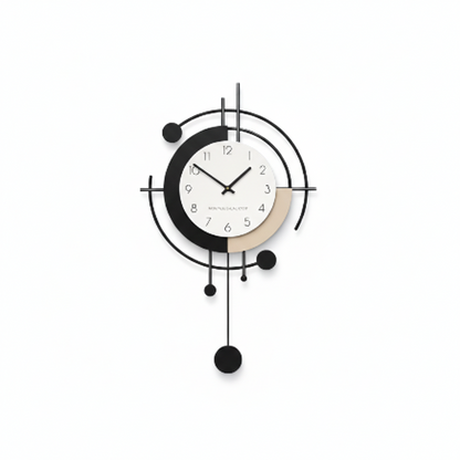 Pendule Murale Moderne Métal Design – Rezda