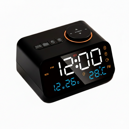 Réveil LED avec Radio FM et Snooze – Novyx