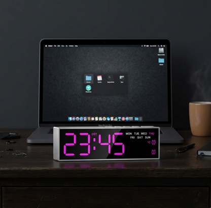 Réveil LED Chevet avec Mode Nuit – Auraled