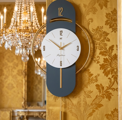 Pendule Murale Moderne à Suspendre, Décorative et Élégante en Grand Format – Elvaris