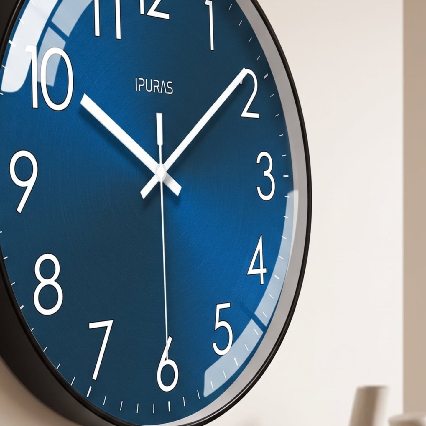 Horloge Murale Design en Verre et Cristal, Silencieuse, Élégante et Facile à Installer – Cristalio (Copie)