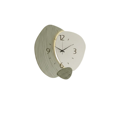 Horloge Murale Design LED Discrète pour Intérieur Moderne, Silencieuse – Solenne