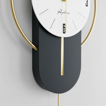 Pendule Murale Moderne à Suspendre, Décorative et Élégante en Grand Format – Elvaris
