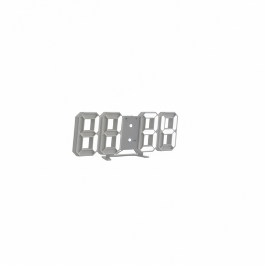 Horloge Murale Numérique LED 3D Design – Aurelian
