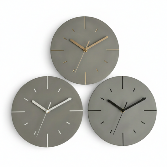 Horloge Murale Design Minimaliste Silencieuse – Chronéa