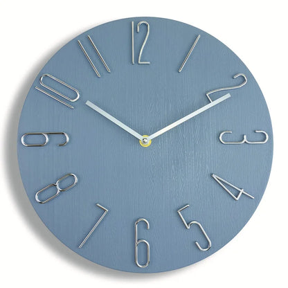 Horloge Murale Moderne Nordique Silencieuse 30 cm – Altis