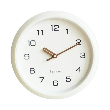 Horloge Murale Moderne Silencieuse Couleur Crème Lisibilité Optimale – Aurevia