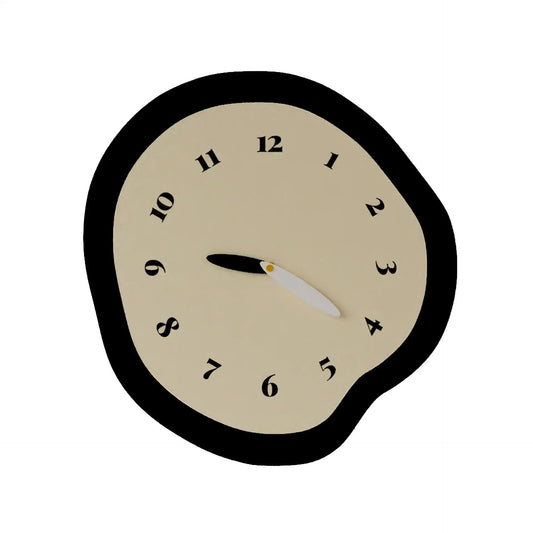 Horloge murale design scandinave en acrylique, silencieuse et analogique – Clasqua