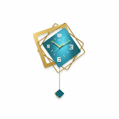 Pendule Murale Géométrique à Suspendre, Décorative et Élégante – Vadix