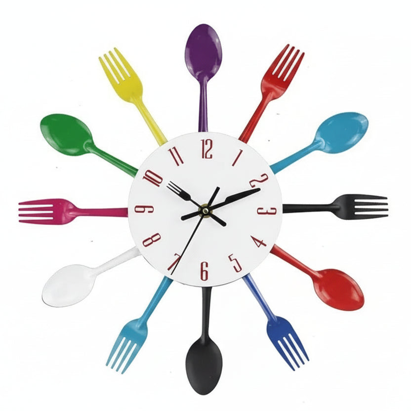 Horloge Murale Design en Métal Waterproof, Silencieuse, Élégante et Résistante – Arios