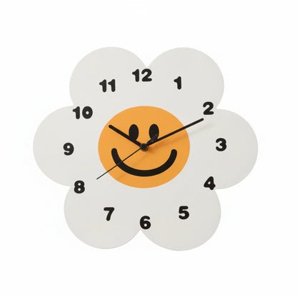 Horloge Murale Design Originale Tournesol Moderne en Acrylique, Silencieuse – Doxely