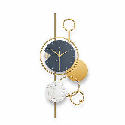 Pendule Murale Décorative avec Affichage Lumineux, Analogique et Élégante – Luimera