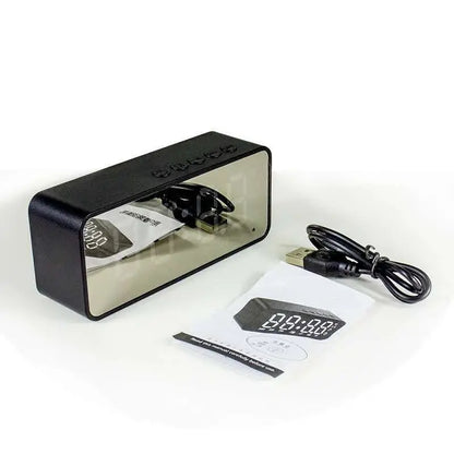 Réveil avec Enceinte Bluetooth Portable et Audio Véhicule – EchoRise Mini