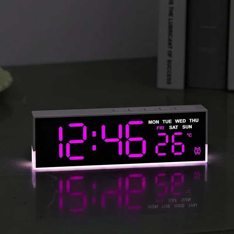 Horloge Numérique LED Chevet avec Mode Nuit – Auraled